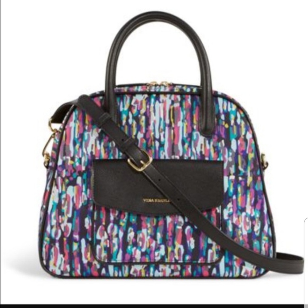 Vera Bradley watercolor bag and wristlet